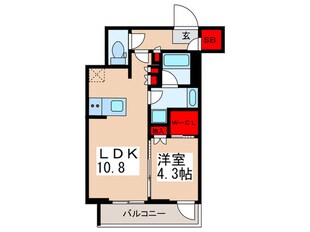 コンフォリア東陽町の物件間取画像